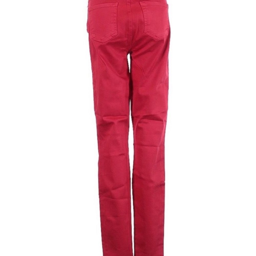 7 for All Mankind Red Skinny-Leg Pants Jeans 26 - Picture 2 of 11